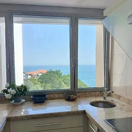 3p With Pool & Sea View Lägenhet Biarritz