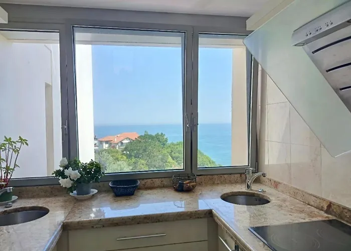 3p With Pool & Sea View Apartman Biarritz
